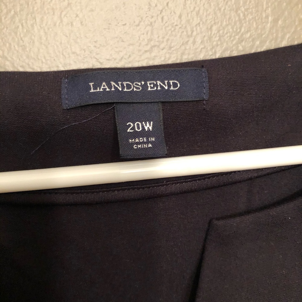 Lands’ End ponte sheath dress 3/4 sleeve - Picture 4 of 5